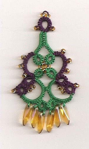 Mardi Gras Chandelier