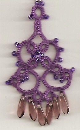 Purple Chandelier
