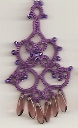 Purple Chandelier