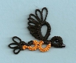 Tiny Baltimore Oriole